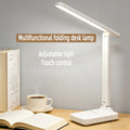 LED desk lamp eye protection touch dimmable LED reading lamp student dormitory bedroom reading USB plug-in study office desk lam
